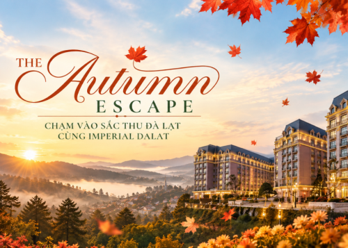 The Autumn Escape | Chạm Vào Sắc Thu Đà Lạt Tại Imperial Dalat