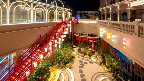 Vườn bia phong cách Nhật